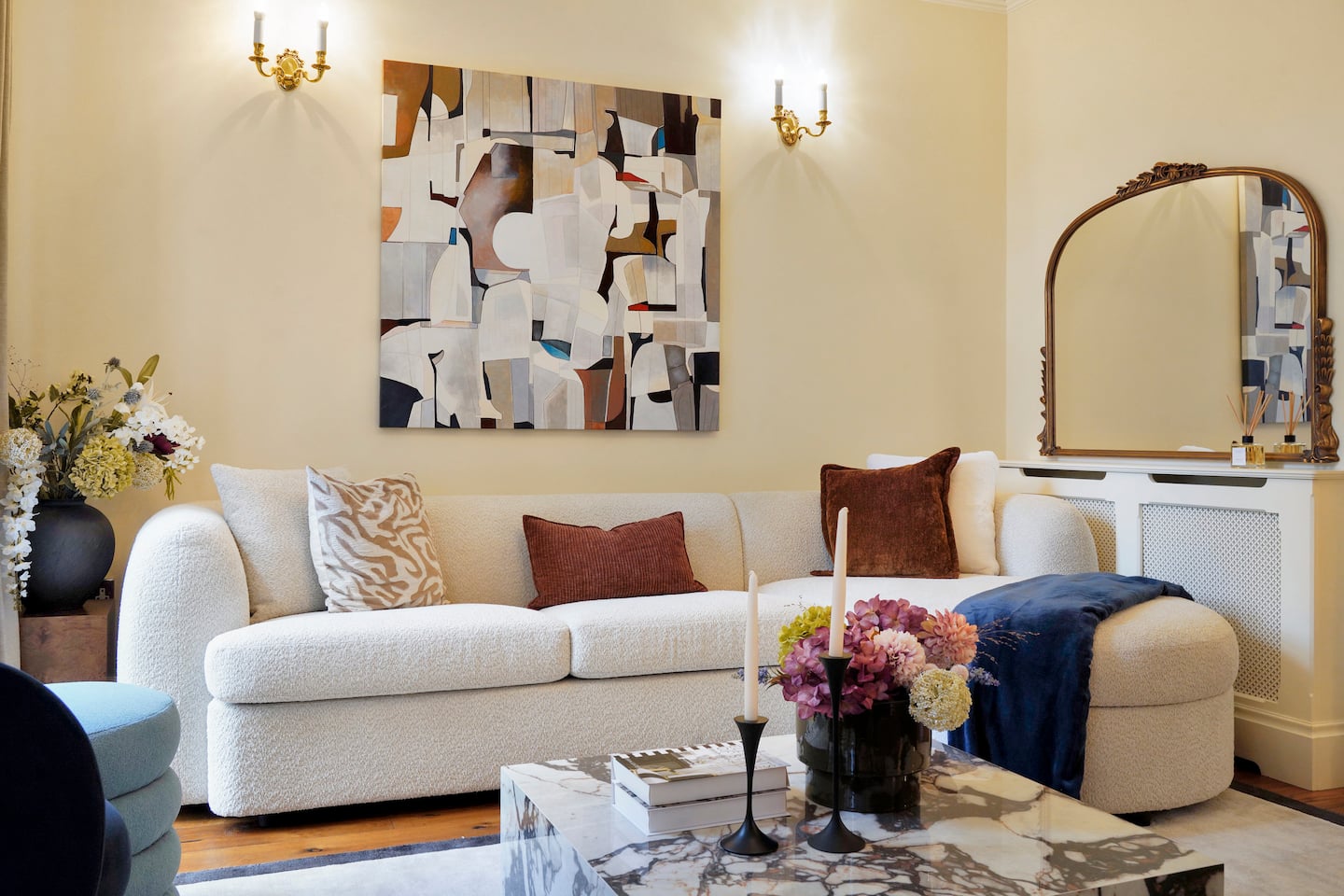 The Grand House — Living room